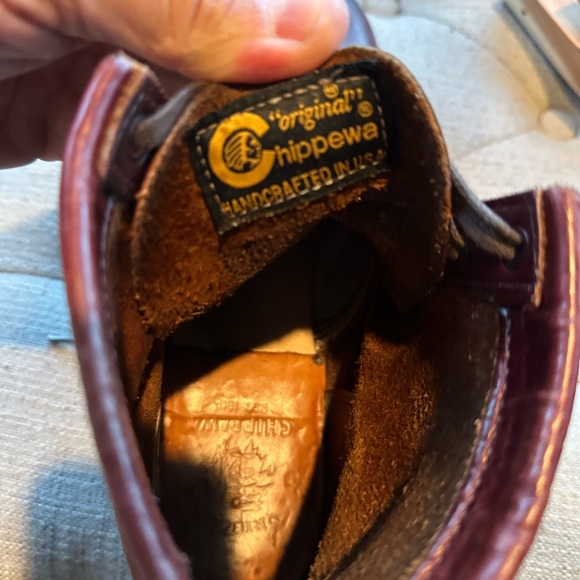 Chippewa Heritage Service Boots Oxblood - Picture 2 of 11